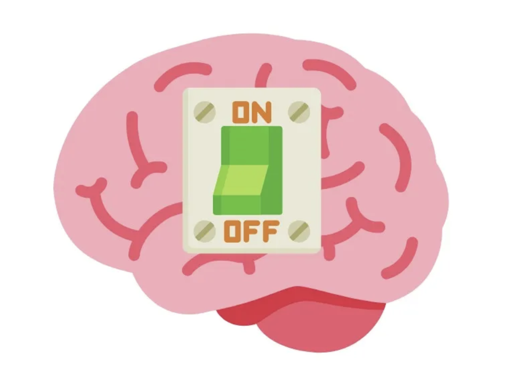 Efeito on e off da medicação no cérebro com parkinson