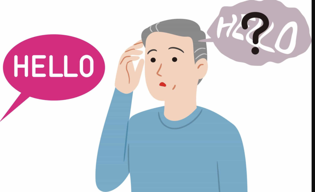 Paciente com dificuldade de entender