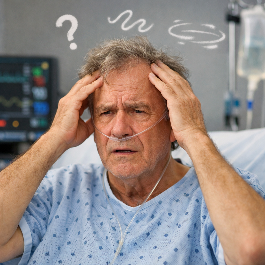 Paciente com confusão mental